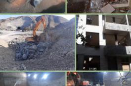 تخریب ، خرید ضایعات و آهن آلات ، خاکبرداری و گودبرداری